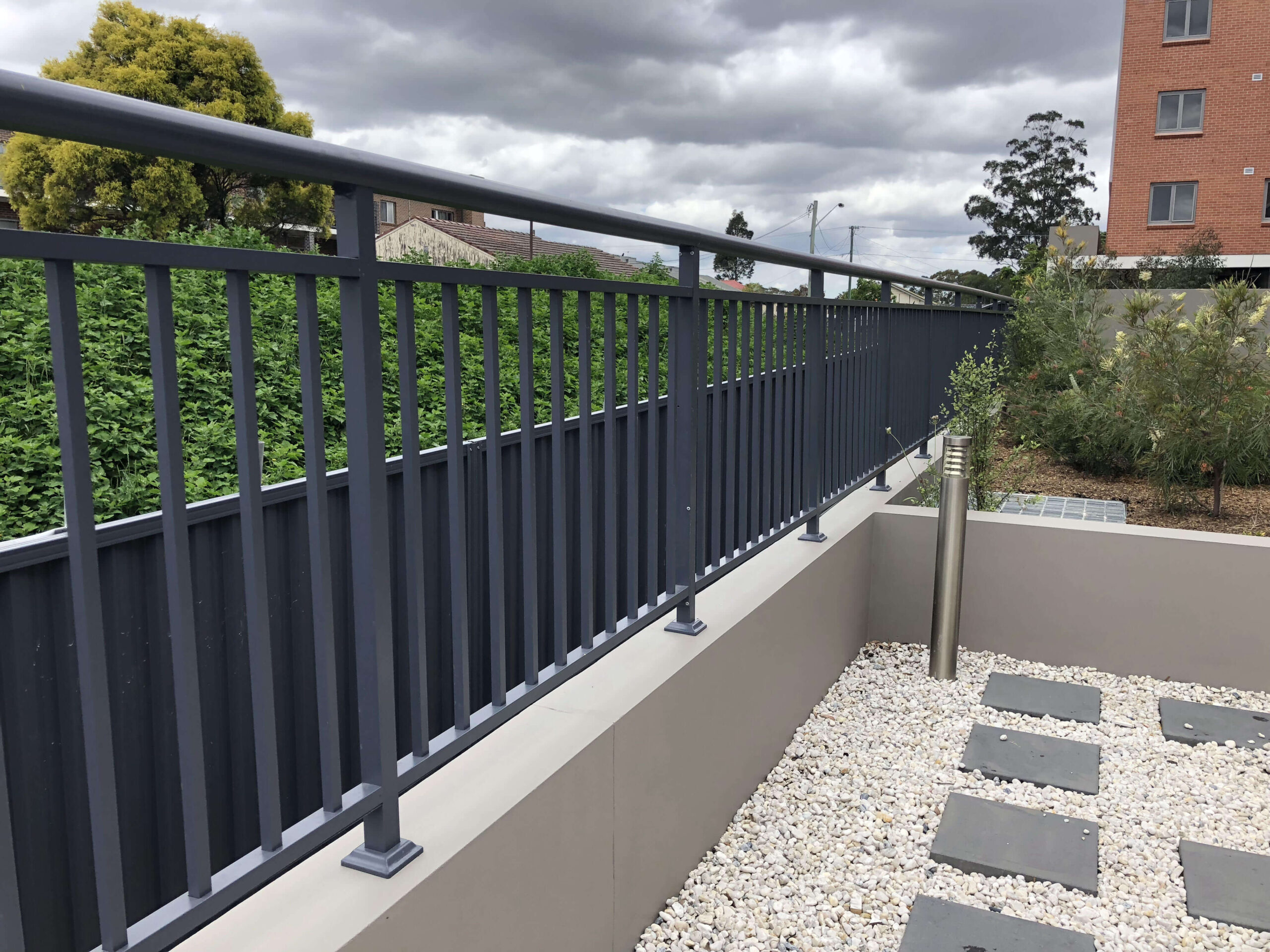 Contemporary Glass Railing