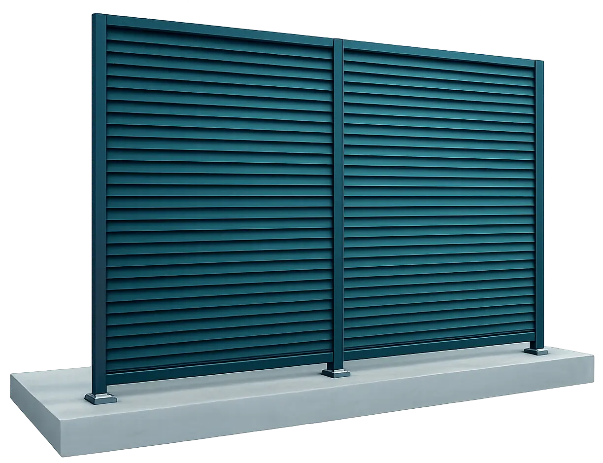 Privacy Louver Screen